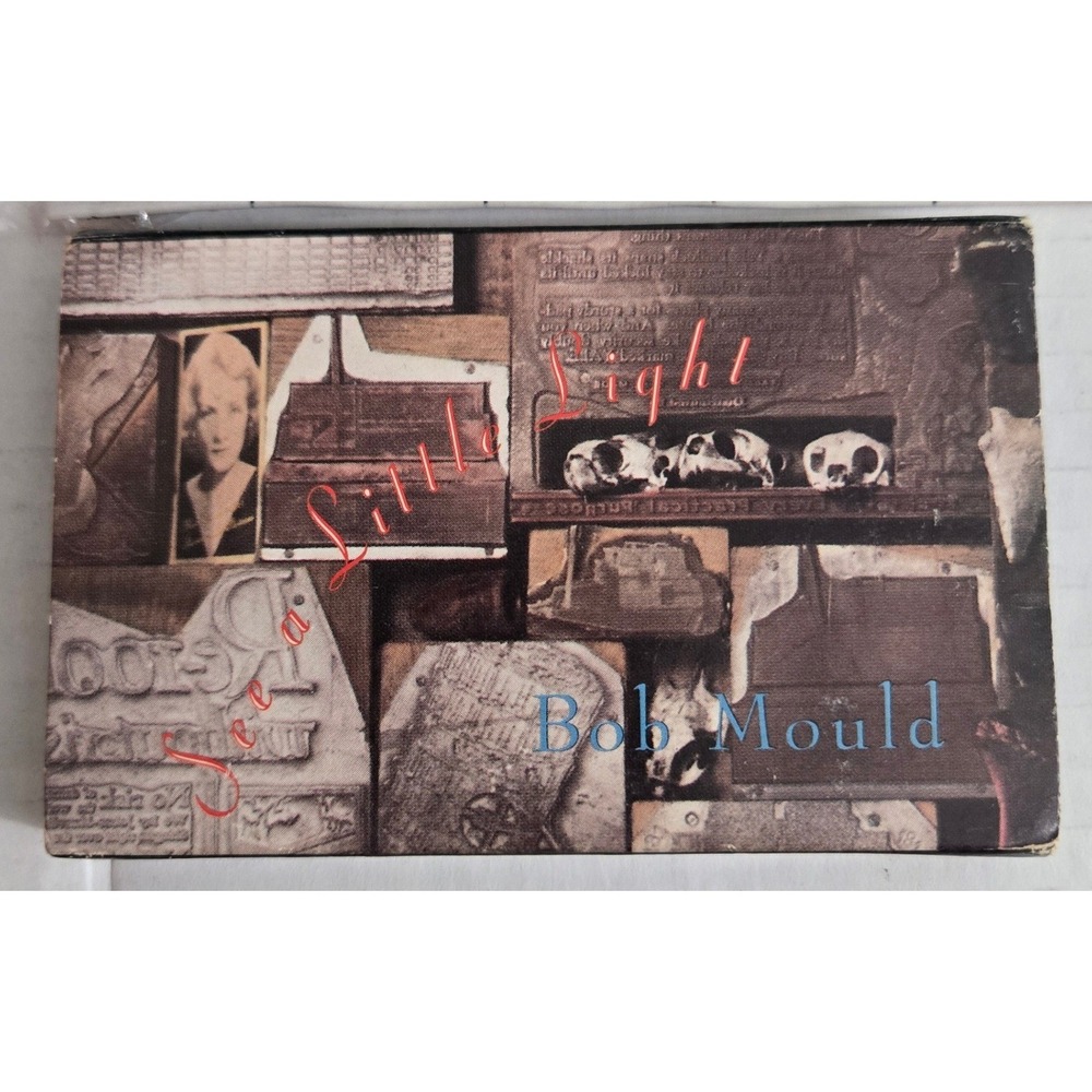 Bob Mould See A Little Light Cassingle 1989 Vintage Cassette Tape Made‎ in USA
